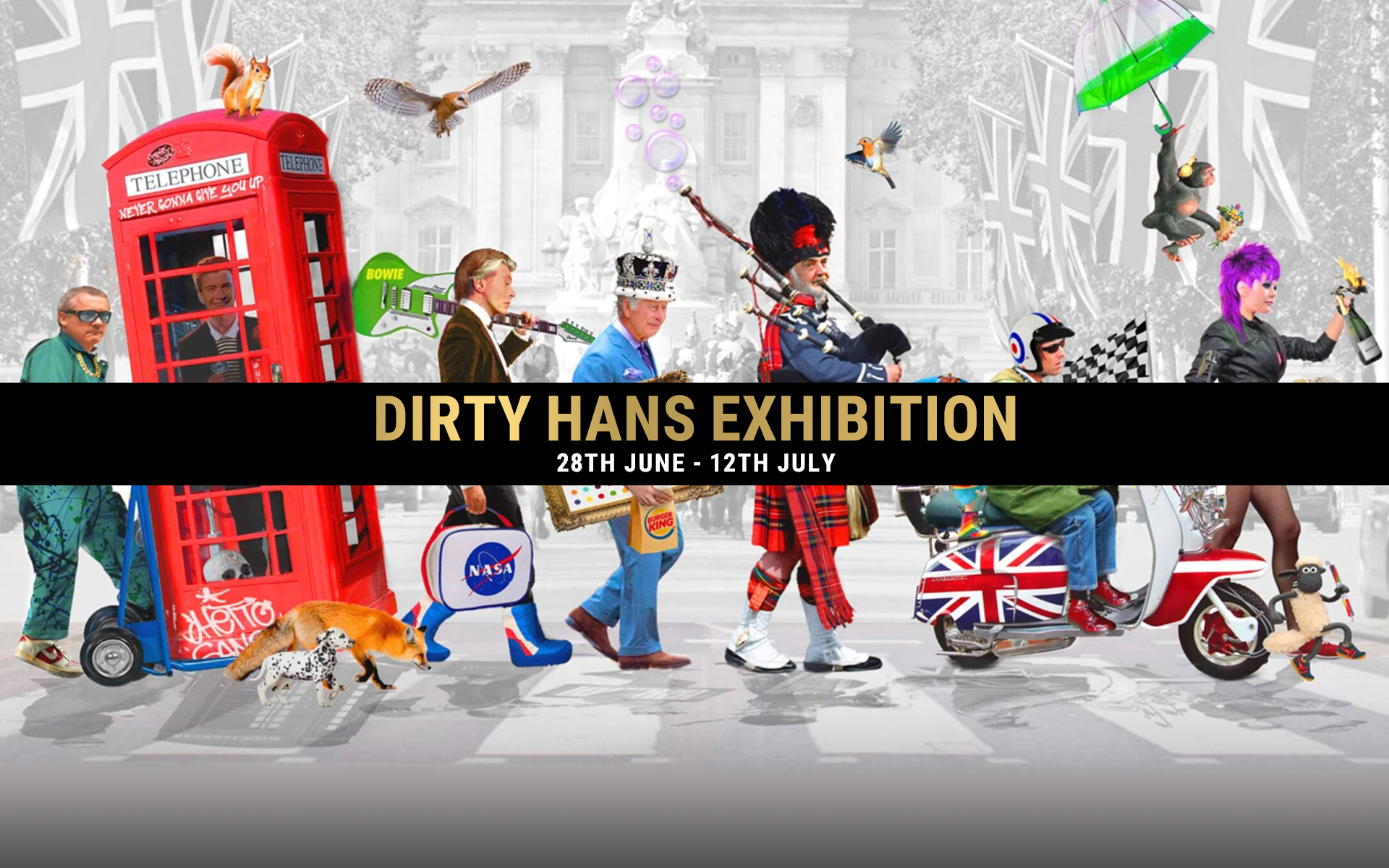 Dirty Hans Show and VIP Event 28th June – 12th July