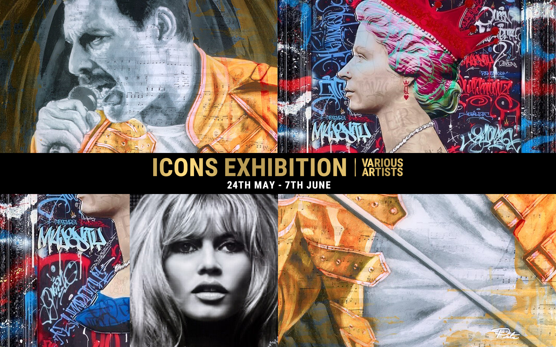 Icons Exhibition from 24th May – 7th June 2024